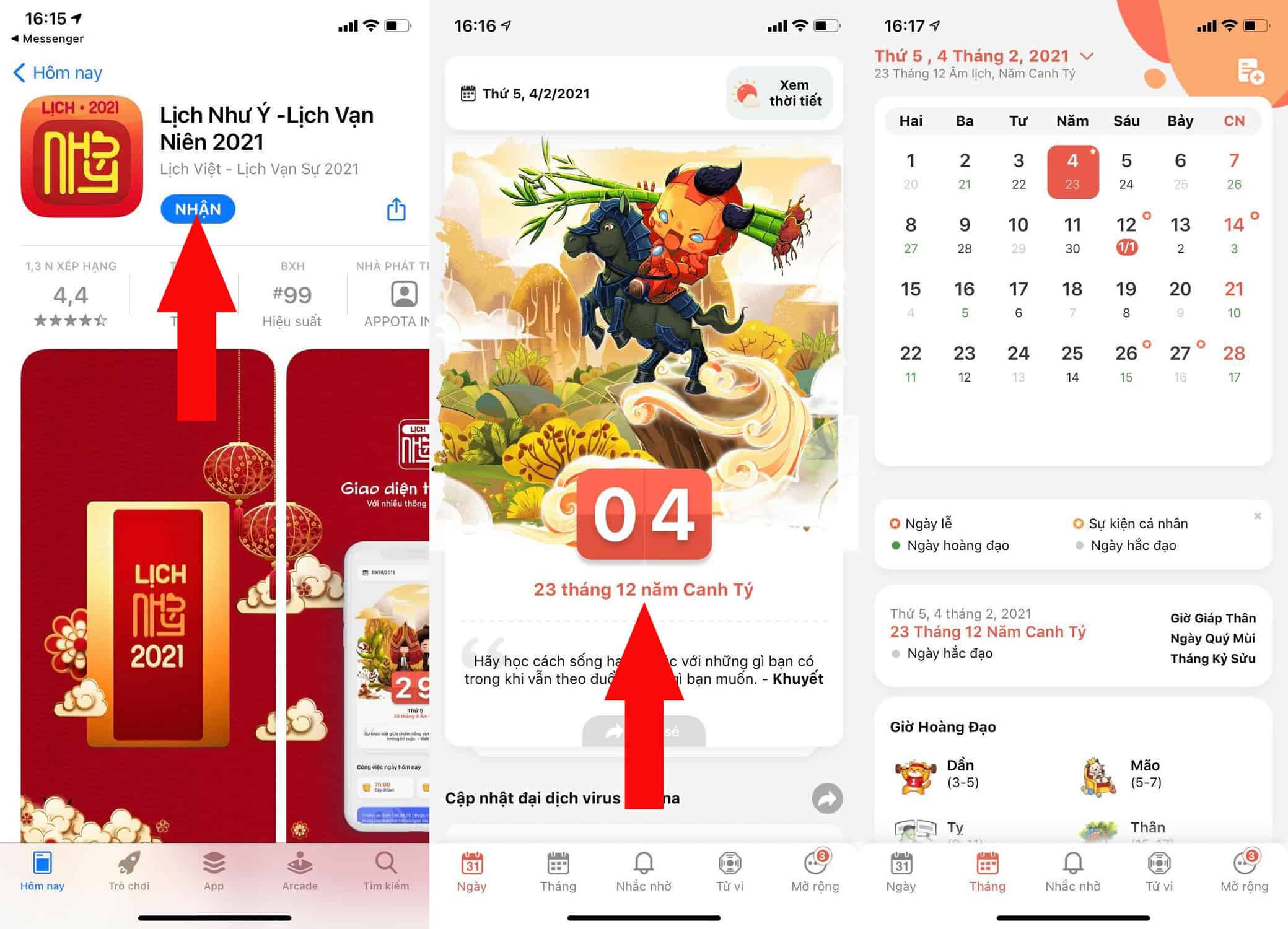 ứng dụng bên thứ ba
