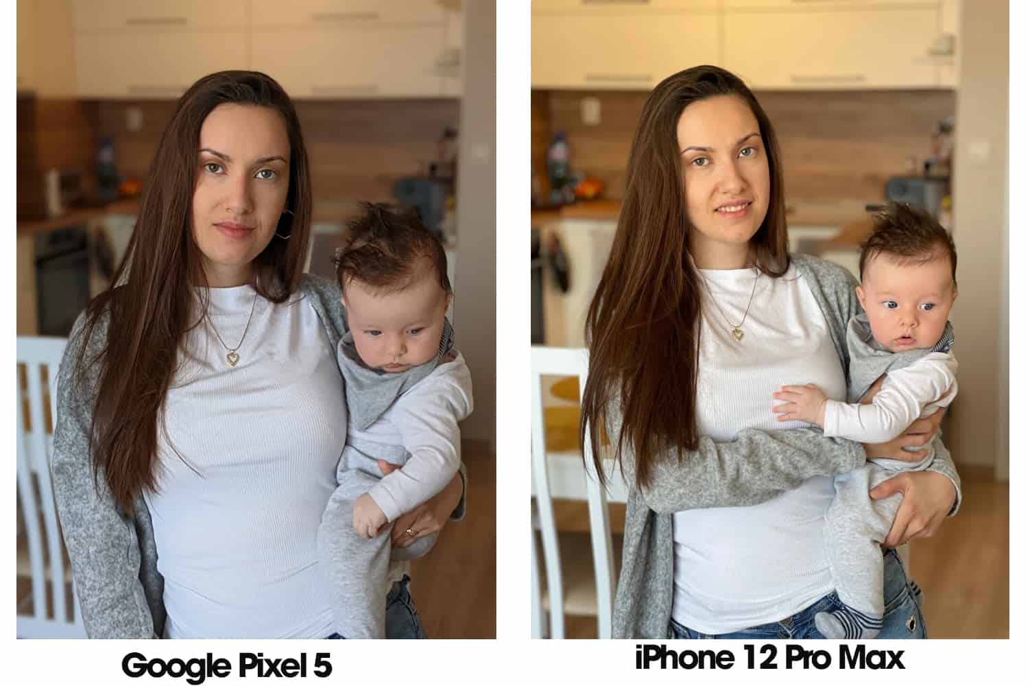 Ảnh trên Pixel 5 và iPhone 12 Pro Max