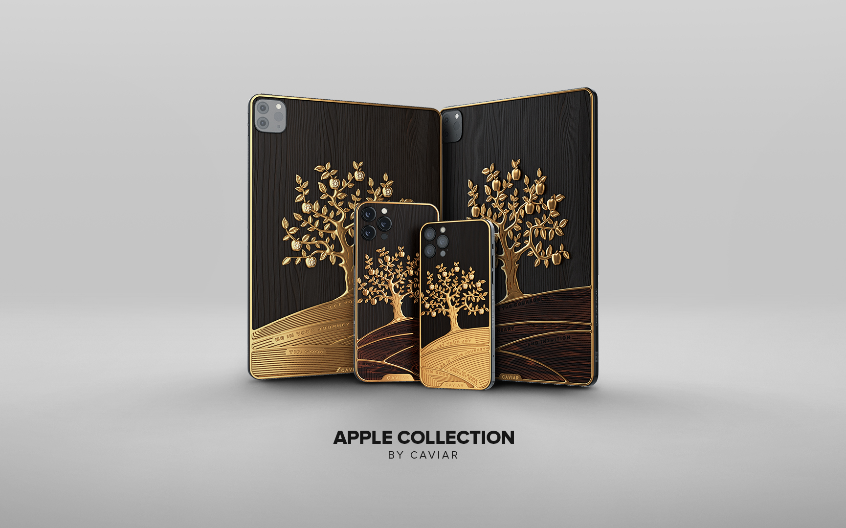 Choáng ngợp trước phiên bản iPad Pro nạm 1kg vàng và 82 viên kim cương 3mm trị giá 4.45 tỉ đồng do Caviar ra mắt