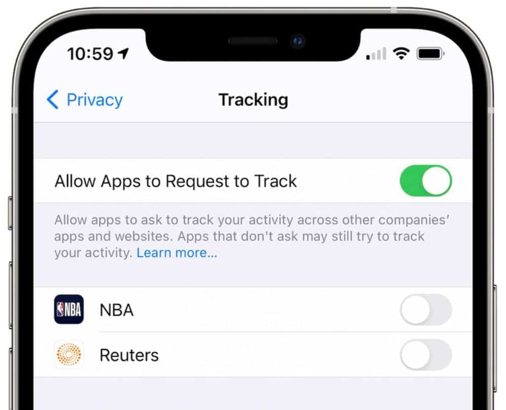 Tính minh bạch theo dõi ứng dụng
