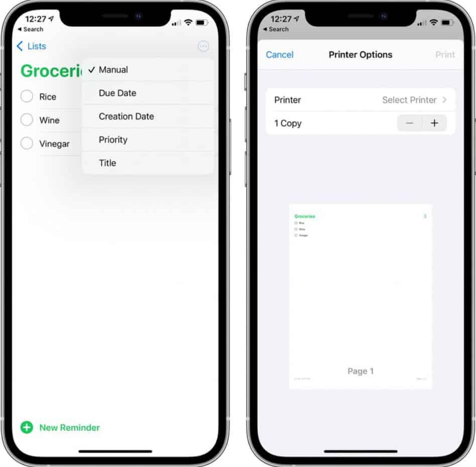 Ứng dụng lời nhắc