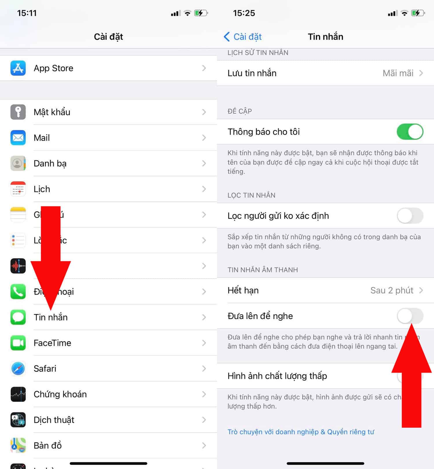 Tin nhắn âm thanh