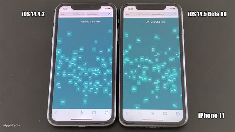 Speed Test: iOS 14.5 vs iOS 14.4.2