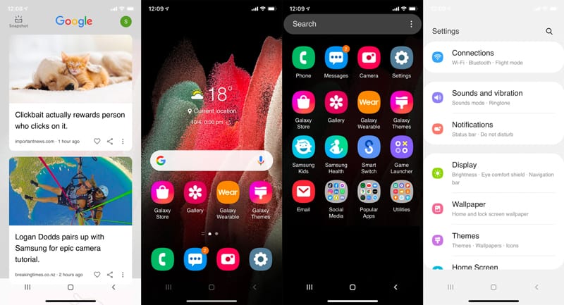 Trải nghiệm giao diện One UI trên iPhone