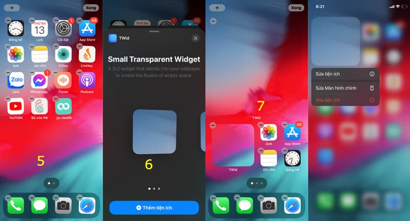 Cách tạo Màn hình chính trống hoặc trống trên iPhone trong iOS 14