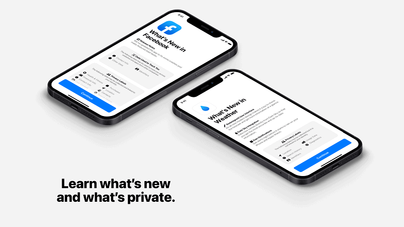 Nhãn quyền riêng tư của ứng dụng