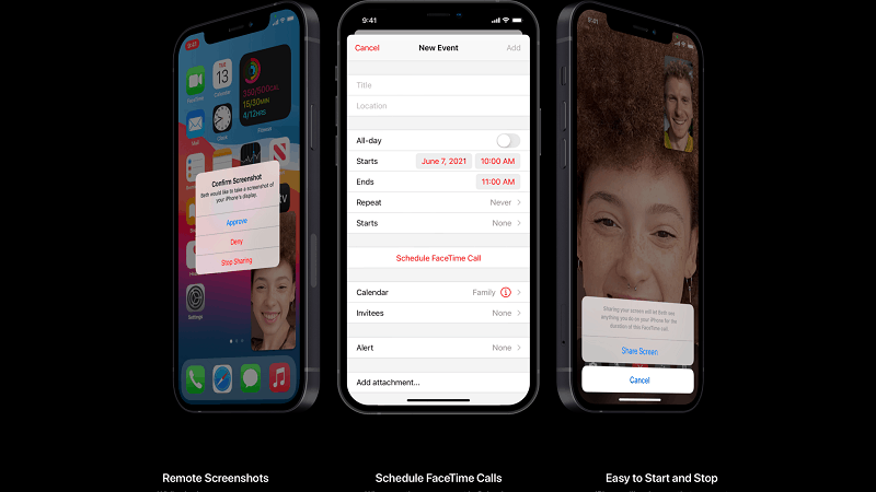 tính năng mới trên Facetime