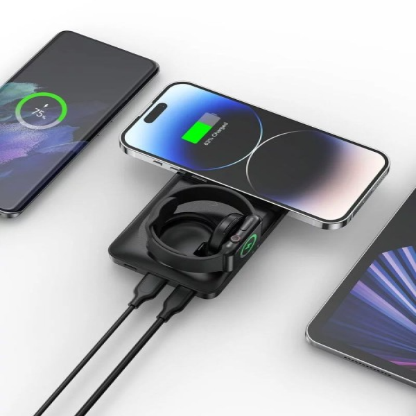 Pin dự phòng Mazer MagAir14 DUO MagSafe 15W 10.000 mAh