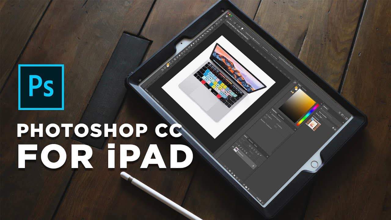 photoshop trên iPad