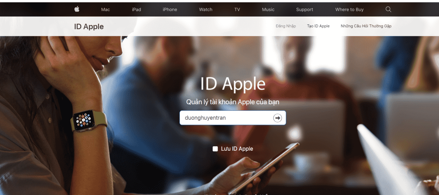đăng nhập tài khoản