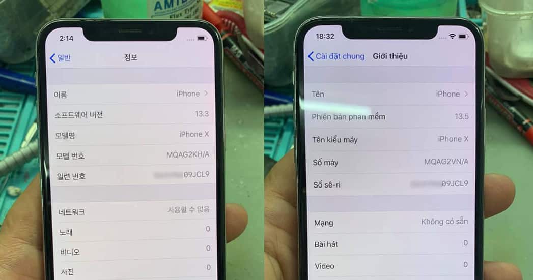 biến iPhone xách tay thành hàng chính hãng VN/A