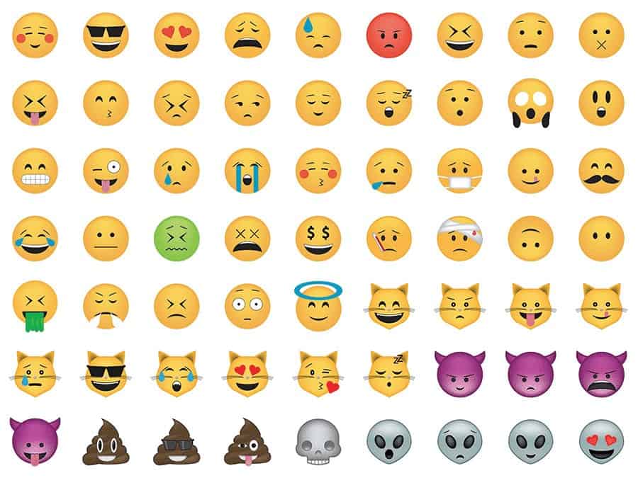 emoji trên thiết bị Apple