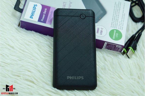 Pin sạc dự phòng Philips 10.000 mAh PD 18W DLP1710